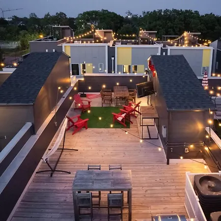 Carrie Underwood'S East Side Rooftop Game Room Nashville Exterior photo