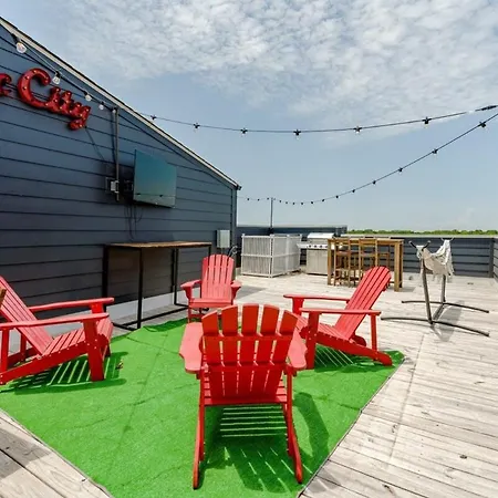 Carrie Underwood'S East Side Rooftop Game Room Nashville Exterior photo